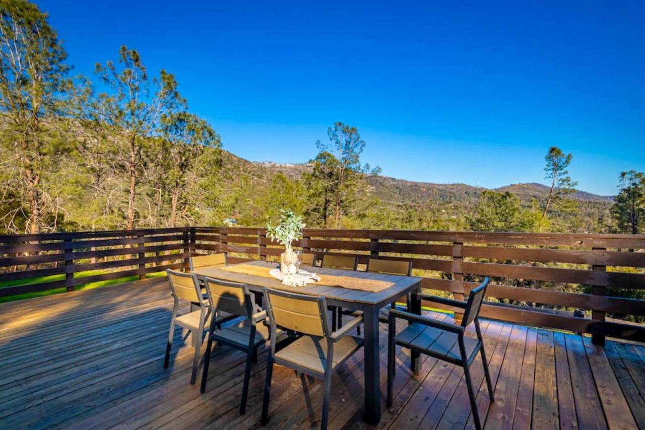 Sierra Vista Lookout Lodge With Creek, Waterfall And Waterholes, Minutes From Bass Lake And Yosemite South Gate North Fork Zewnętrze zdjęcie