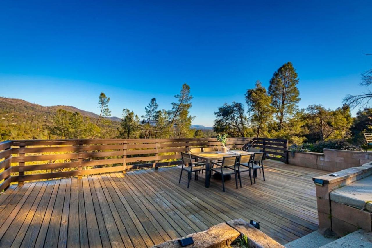 Sierra Vista Lookout Lodge With Creek, Waterfall And Waterholes, Minutes From Bass Lake And Yosemite South Gate North Fork Zewnętrze zdjęcie