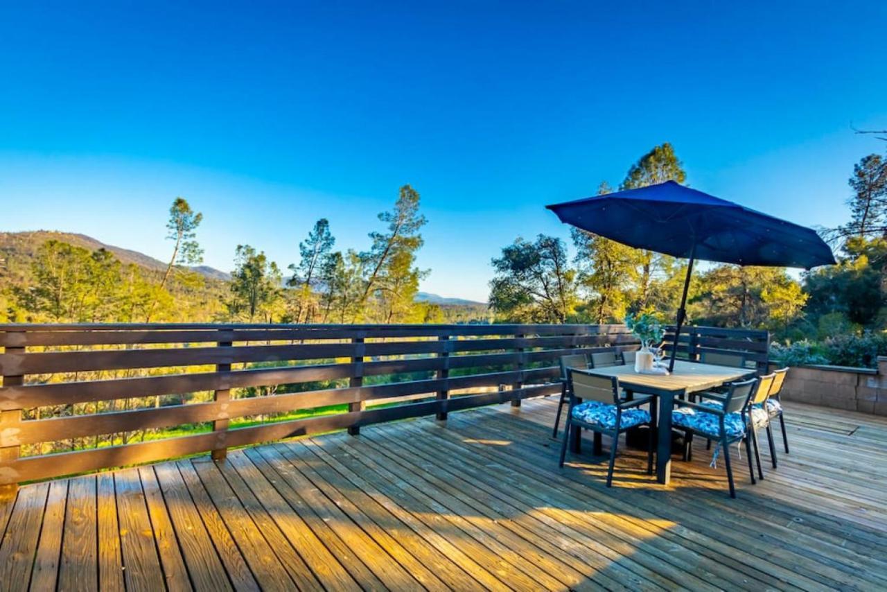 Sierra Vista Lookout Lodge With Creek, Waterfall And Waterholes, Minutes From Bass Lake And Yosemite South Gate North Fork Zewnętrze zdjęcie