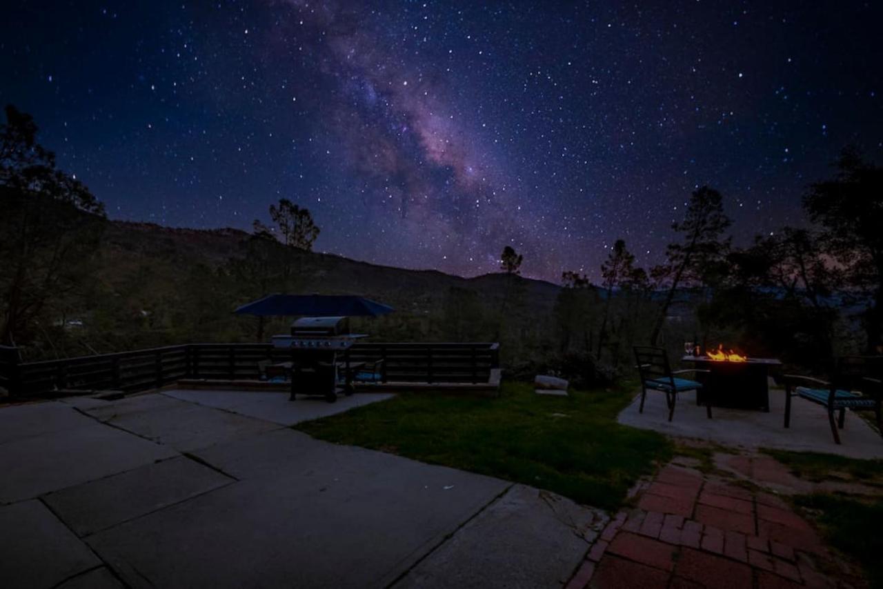 Sierra Vista Lookout Lodge With Creek, Waterfall And Waterholes, Minutes From Bass Lake And Yosemite South Gate North Fork Zewnętrze zdjęcie