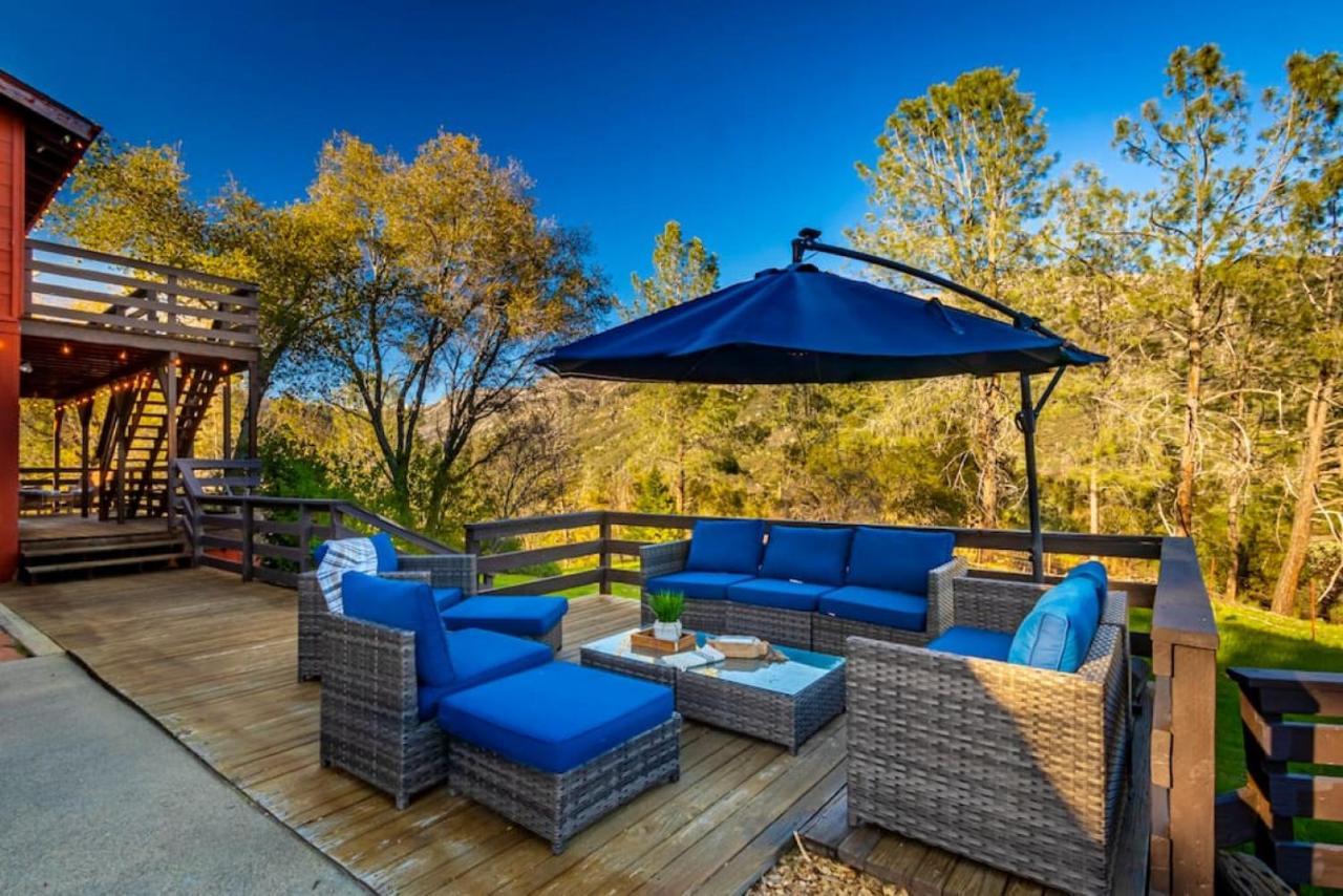 Sierra Vista Lookout Lodge With Creek, Waterfall And Waterholes, Minutes From Bass Lake And Yosemite South Gate North Fork Zewnętrze zdjęcie