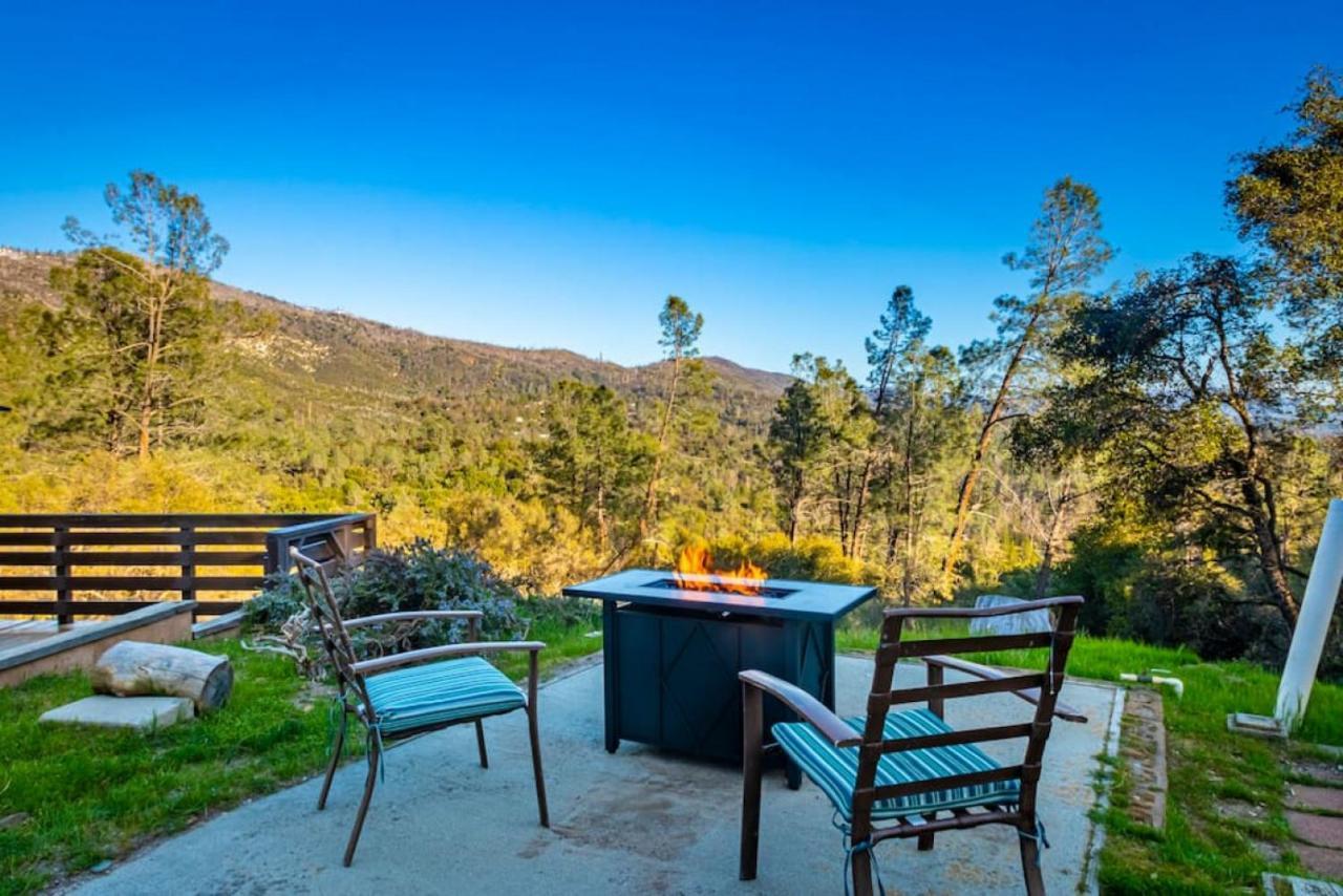 Sierra Vista Lookout Lodge With Creek, Waterfall And Waterholes, Minutes From Bass Lake And Yosemite South Gate North Fork Zewnętrze zdjęcie
