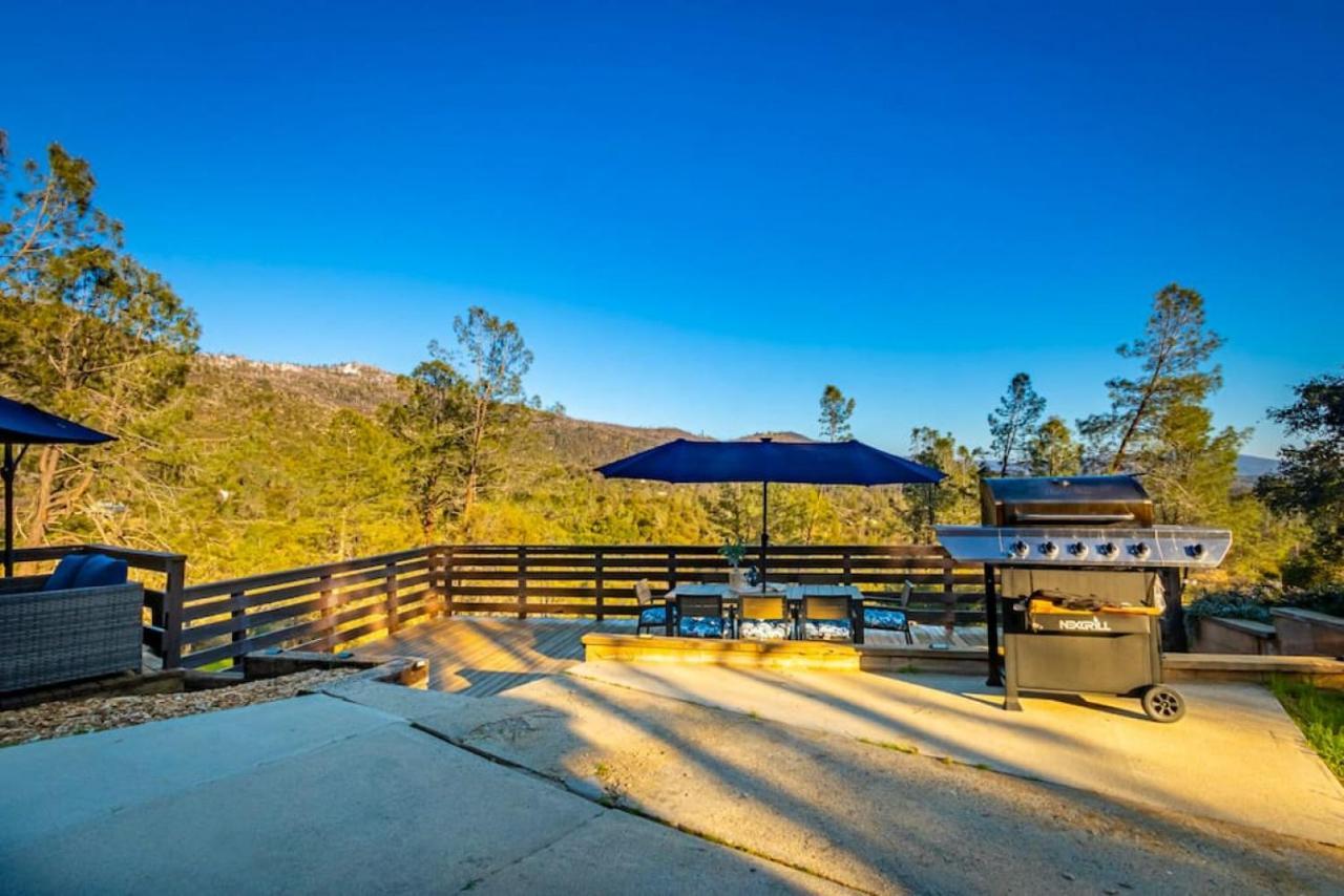 Sierra Vista Lookout Lodge With Creek, Waterfall And Waterholes, Minutes From Bass Lake And Yosemite South Gate North Fork Zewnętrze zdjęcie