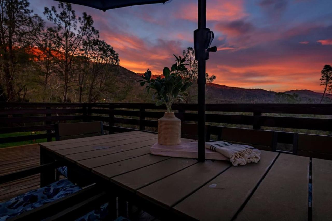 Sierra Vista Lookout Lodge With Creek, Waterfall And Waterholes, Minutes From Bass Lake And Yosemite South Gate North Fork Zewnętrze zdjęcie