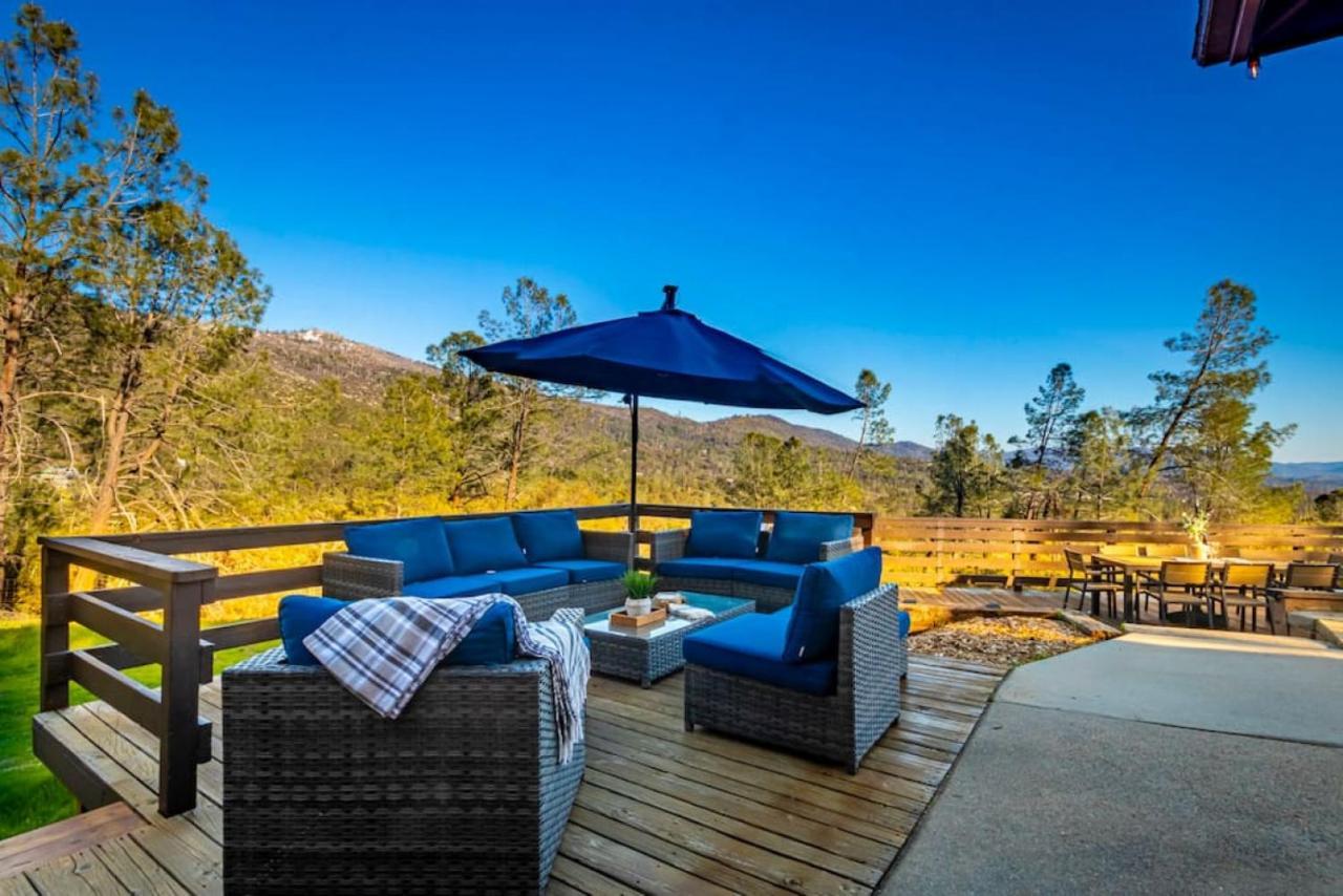 Sierra Vista Lookout Lodge With Creek, Waterfall And Waterholes, Minutes From Bass Lake And Yosemite South Gate North Fork Zewnętrze zdjęcie