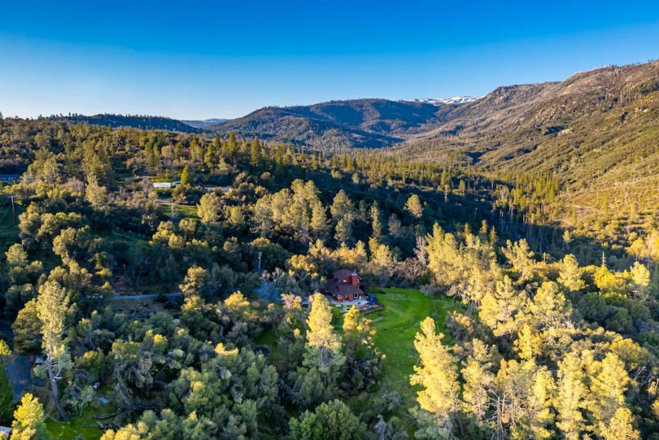 Sierra Vista Lookout Lodge With Creek, Waterfall And Waterholes, Minutes From Bass Lake And Yosemite South Gate North Fork Zewnętrze zdjęcie