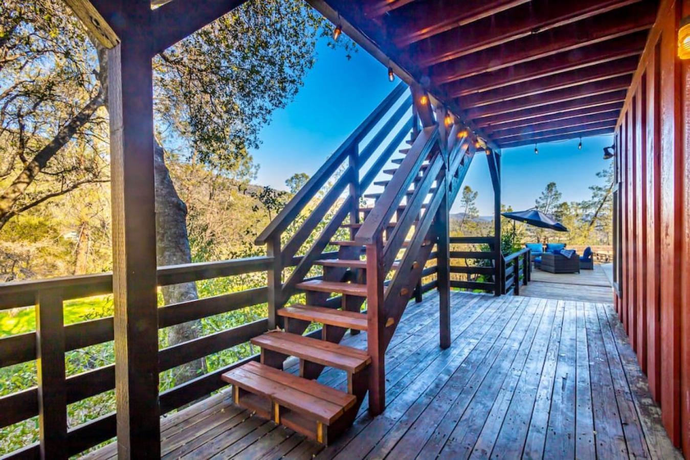 Sierra Vista Lookout Lodge With Creek, Waterfall And Waterholes, Minutes From Bass Lake And Yosemite South Gate North Fork Zewnętrze zdjęcie