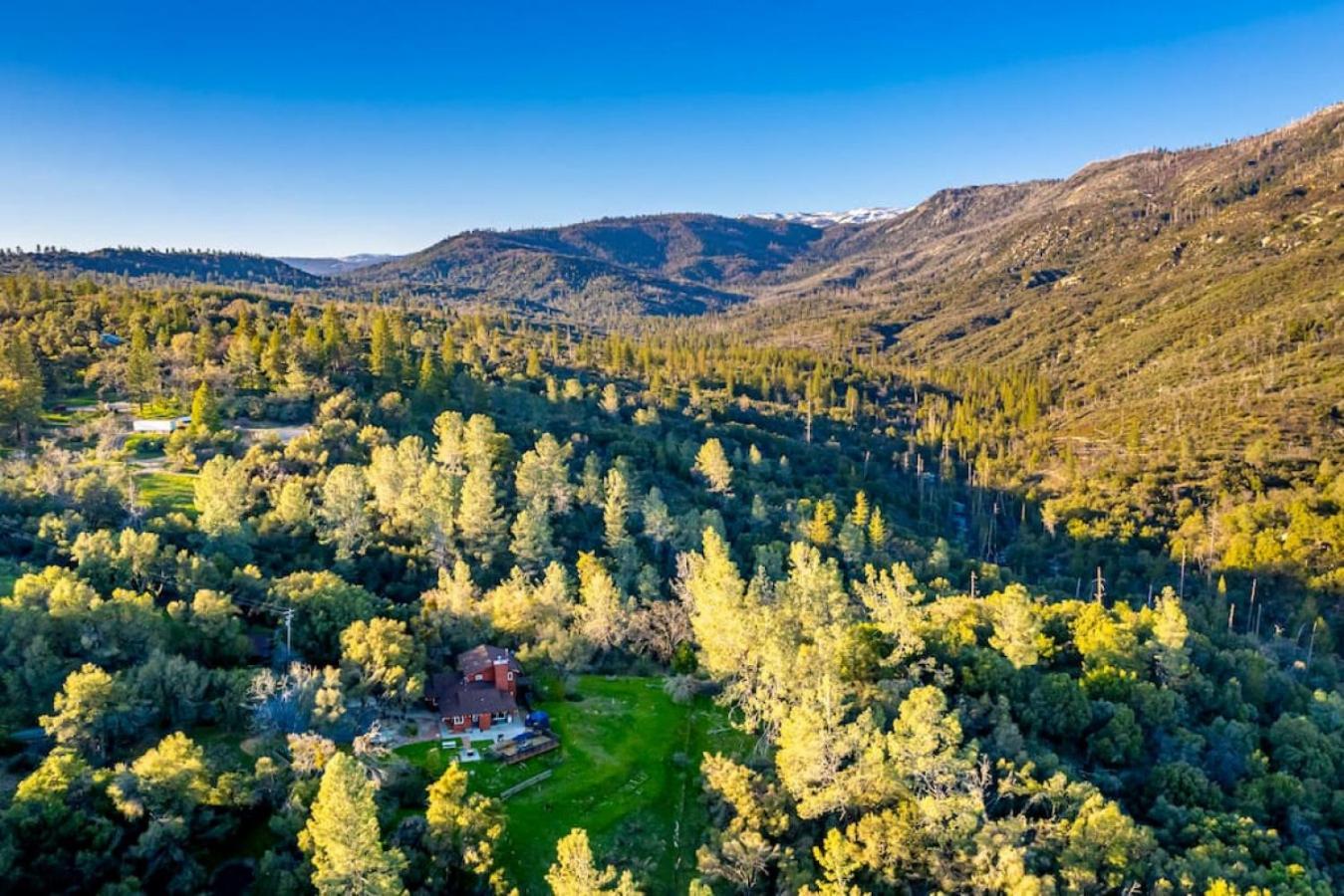 Sierra Vista Lookout Lodge With Creek, Waterfall And Waterholes, Minutes From Bass Lake And Yosemite South Gate North Fork Zewnętrze zdjęcie