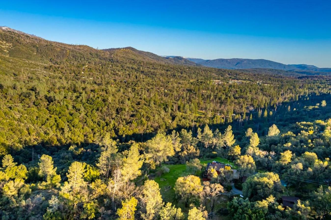Sierra Vista Lookout Lodge With Creek, Waterfall And Waterholes, Minutes From Bass Lake And Yosemite South Gate North Fork Zewnętrze zdjęcie
